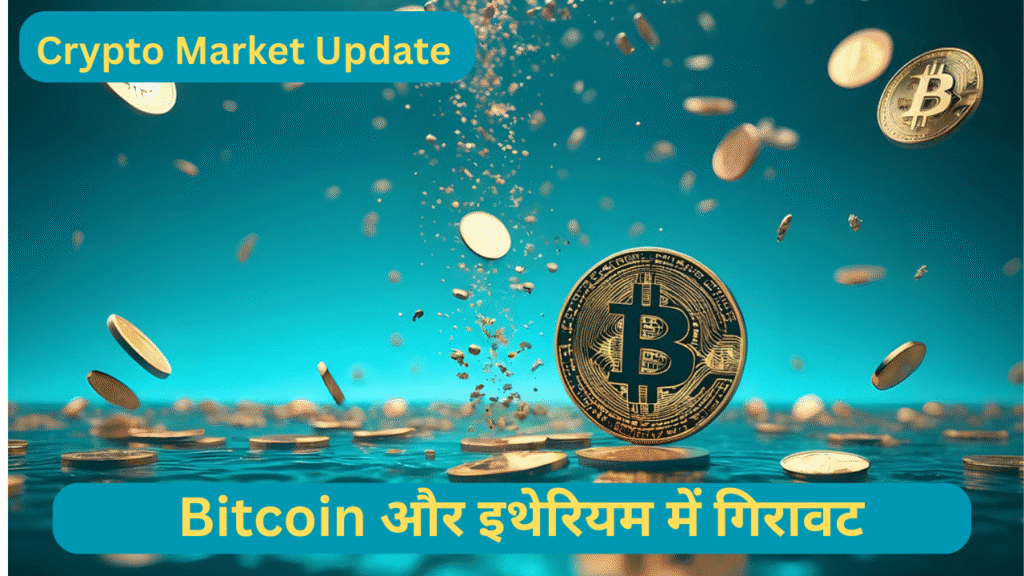 Crypto Market : Bazar me Giravat Niveshak me Bechain